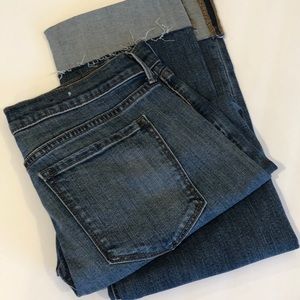 NWOT Banana republic girlfriend ankle jeans